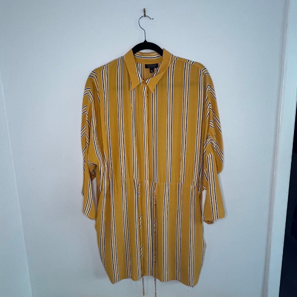Top Shop Drawstring Dress
